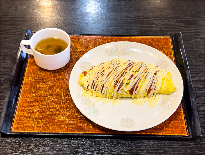 中国料理 味蘭オム玉チャーハン