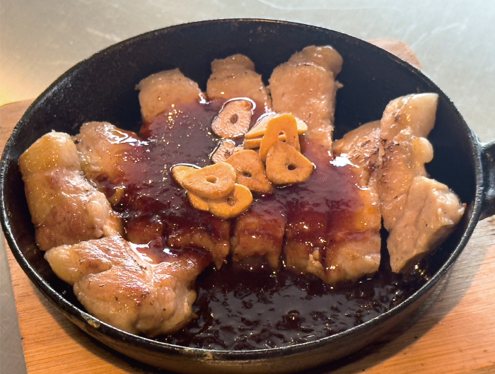 meatぴあ賑 ランチのとんテキ