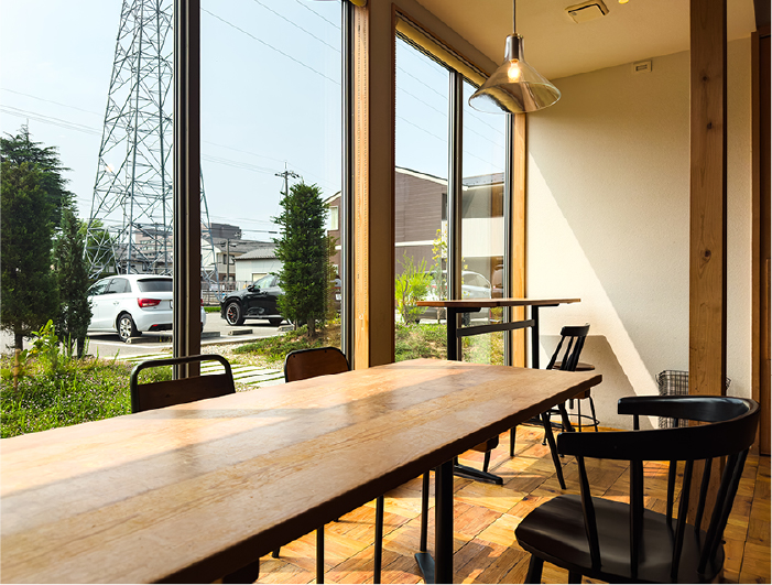 NOTOHIBAKARA BAKERY　内観