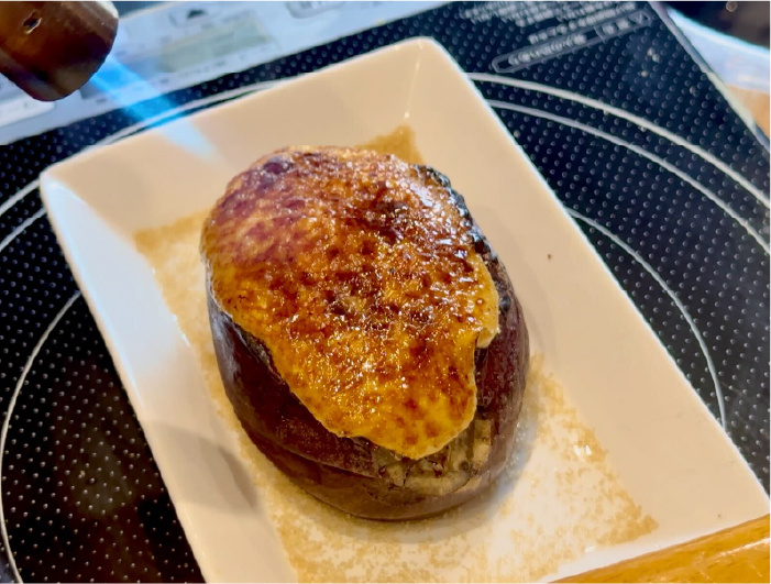 いも屋Cafe楽_焼きいもブリュレ